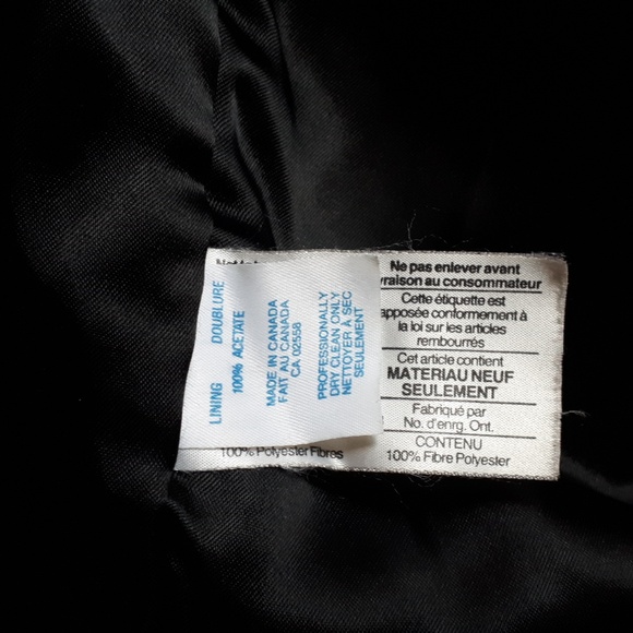 Vintage Danier Black Leather Jacket - Picture 7 of 7